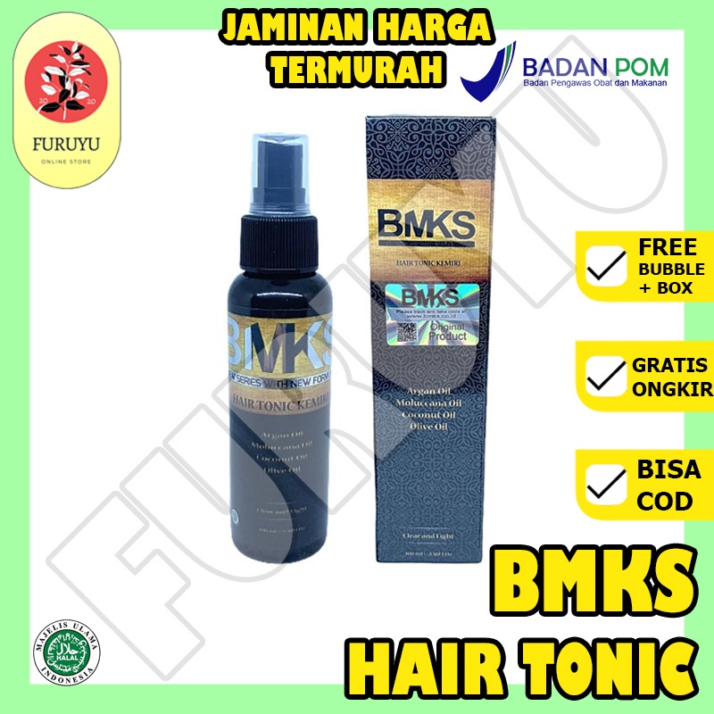 TONIC BMKS SPRAY HAIR TONIC KEMIRI  Penumbuh Rambut  Anti Kebotakan