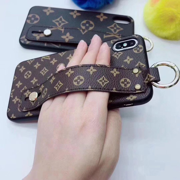 Case leather with grip gantungan brand gucci lv for samsung note 8