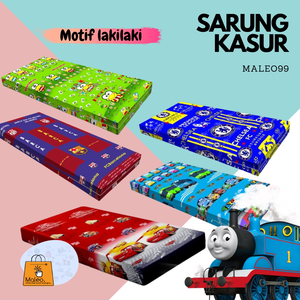 Sarung Kasur Busa Resleting Single 90x200x15 120x200x15