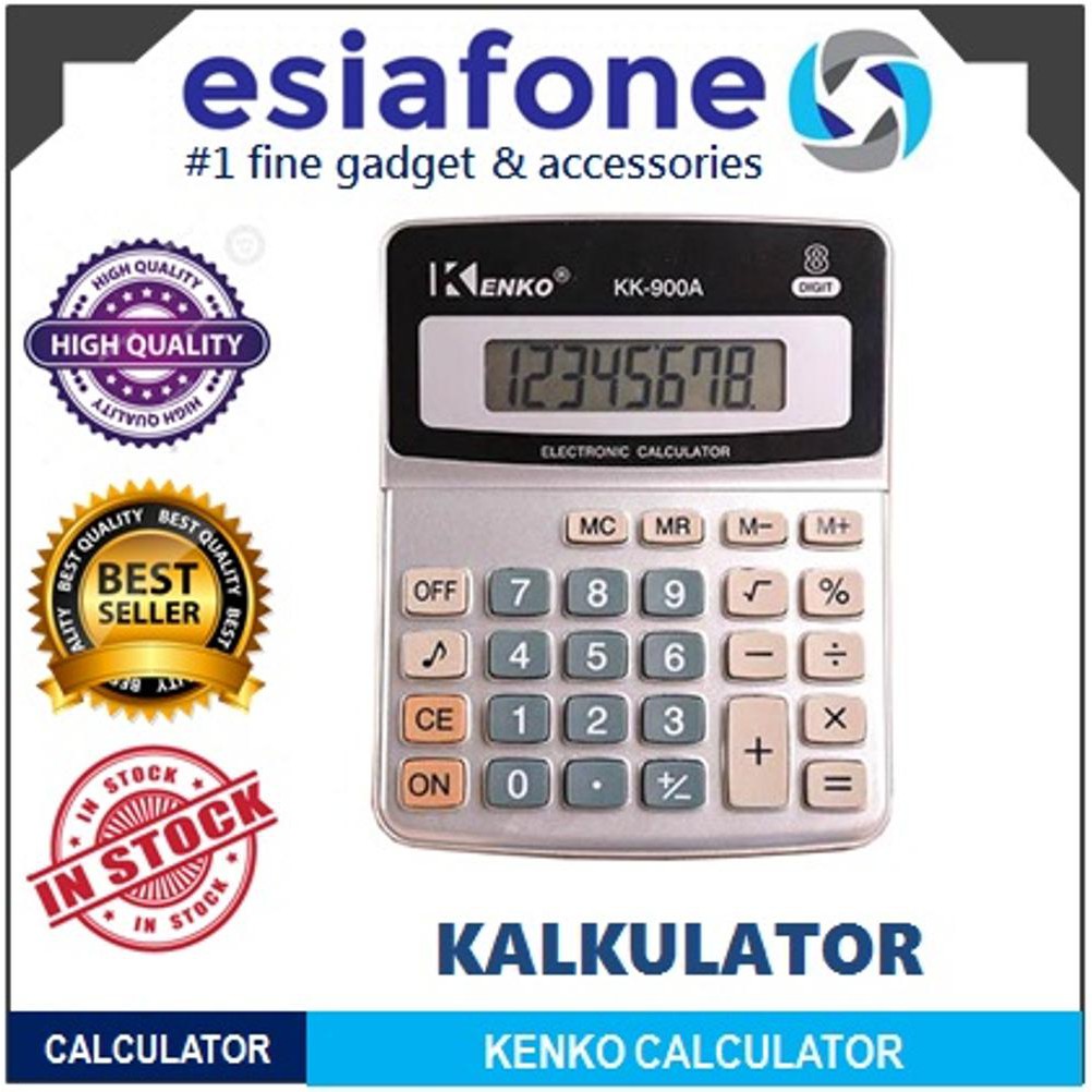 

KENKO Kalkulator Elektronik Office Calculator KK 900A Original EF1
