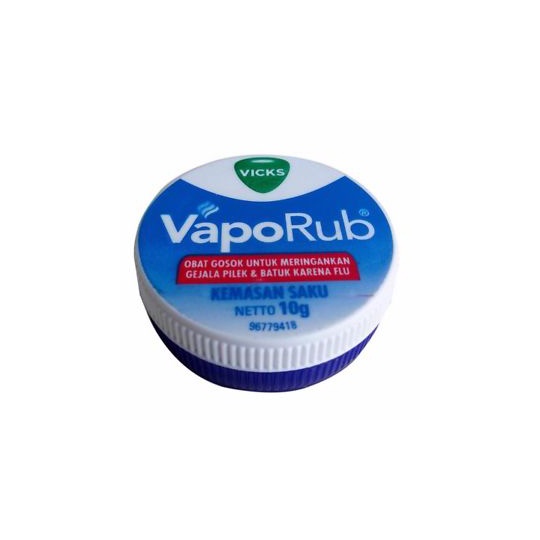 VICKS VAPORUB 10 Gr Meringankan Gejala Pilek Dan Batuk Karena Flu