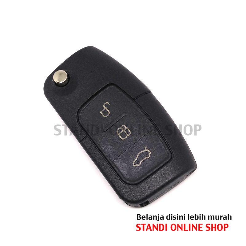 Remote Kunci Chip Transponder Remote PCB Mobil Ford Fiesta 433Mhz