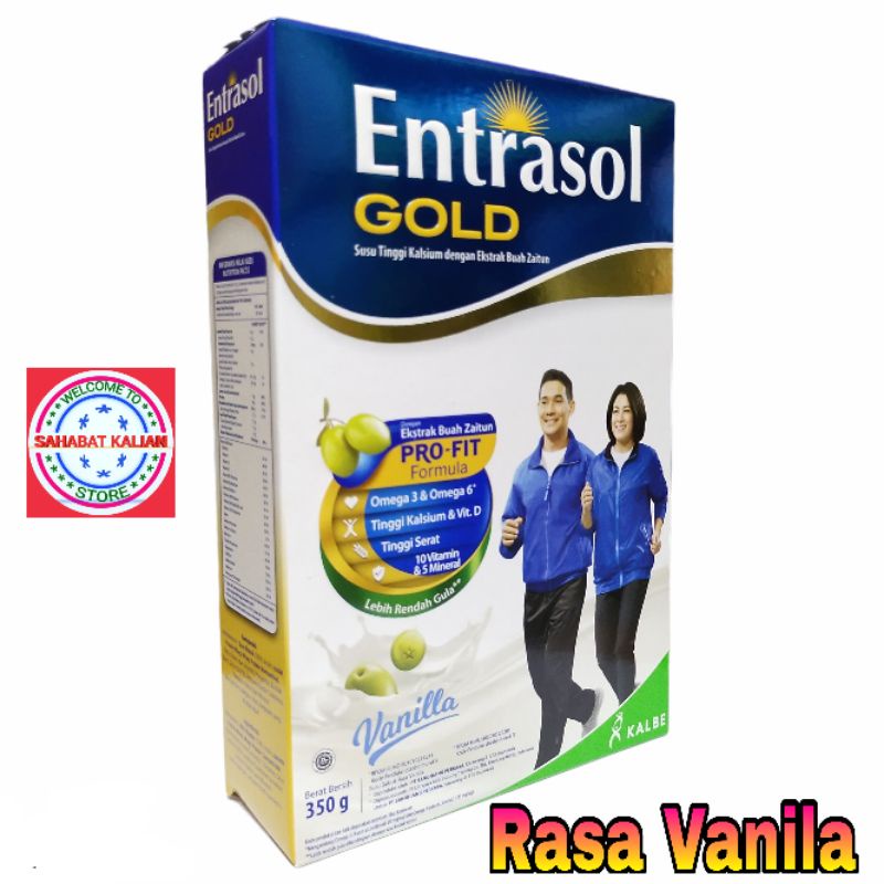 Entrasol Gold vanila 340gram