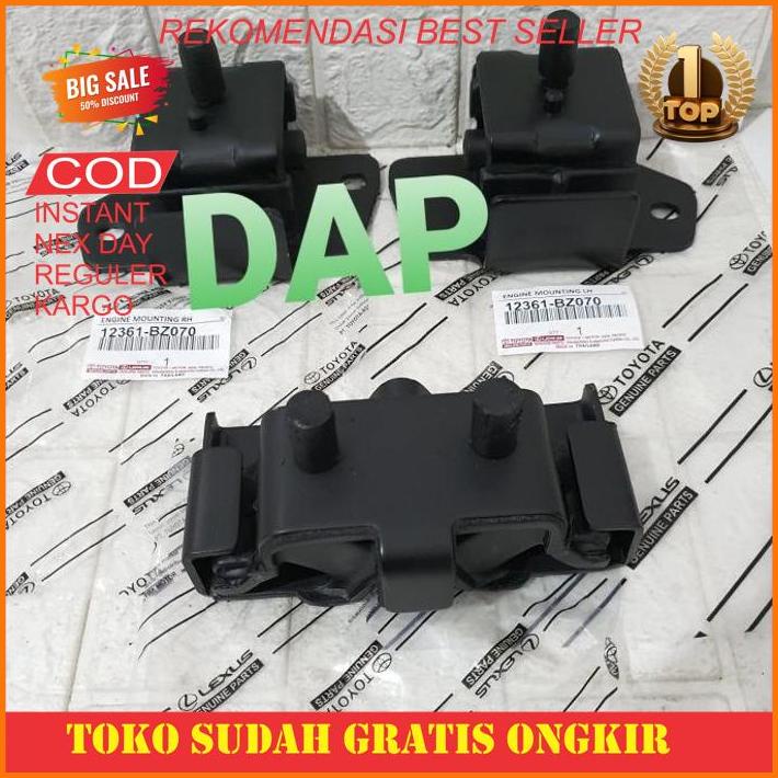 Sparepart Mobil Engine Mounting Veloz Rush Terios All New Avanza 3Pc New Produk Rekomendasi
