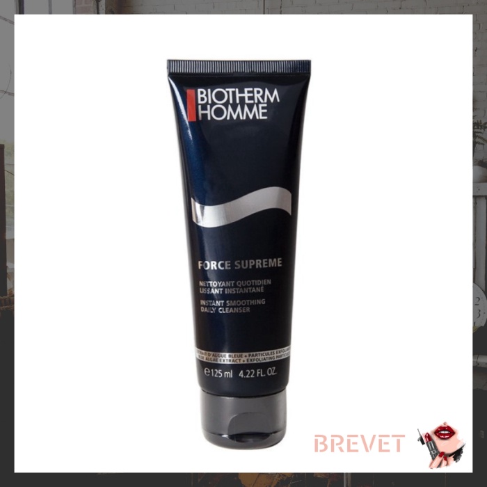 [BERKUALITAS] BIOTHERM HOMME FORCE SUPREME SABUN PEMBERSIH INSTAN 125  4.2OZ UNTUK