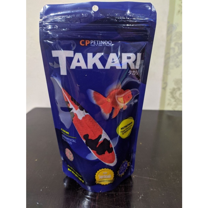 Pelet Ikan Hias Takari 100Gr 100 Gram Pelet Pakan Ikan Koi Koki Floating Type