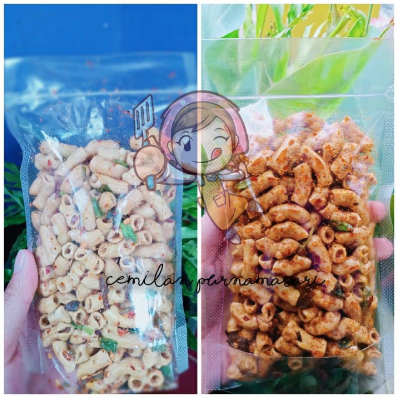 

CEMILAN MAKARONI BANTET RENYAH KRIUK COMBO HEMAT MURAH 100GRAM /SEBLAK/PEDAS/GURIH/SEUHAH/HOT