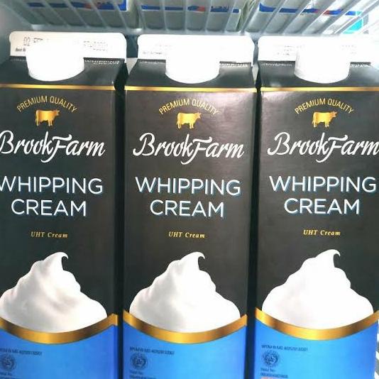 

(BISA COD) brookfarm whipping cream 1l (gojek/grab)