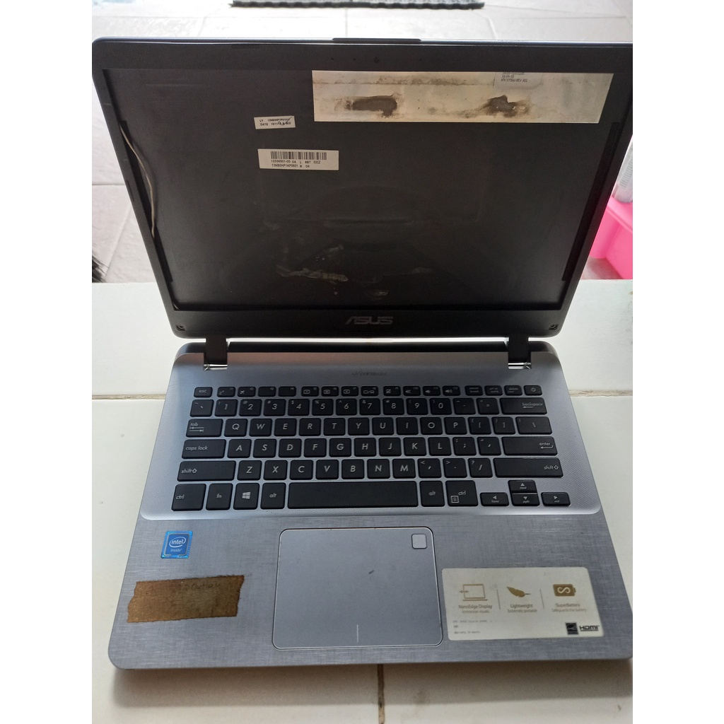 Casing Case Body Laptop Asus A407M