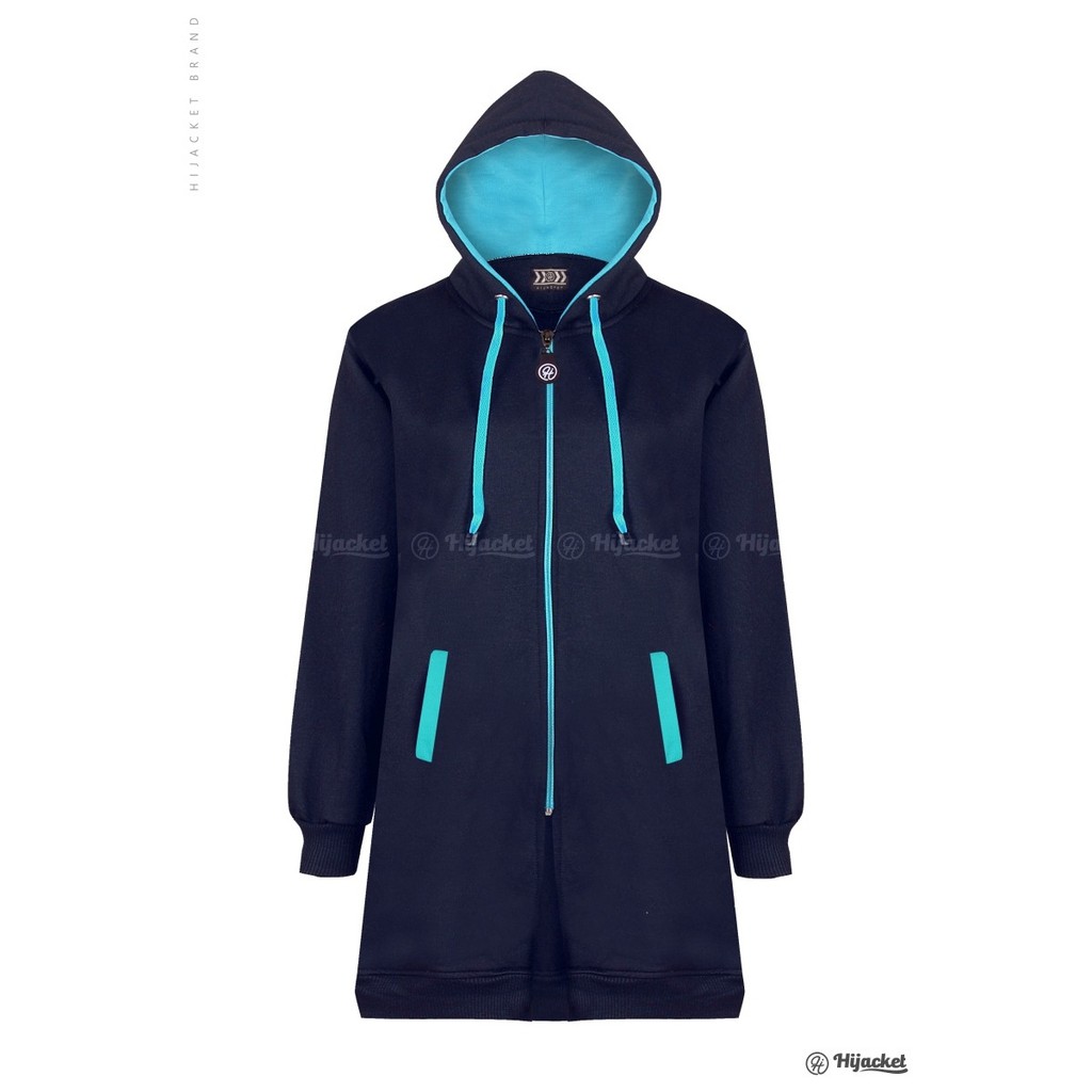 ALL HIJACKET BASIC NAVY II JAKET MUSLIMAH-3