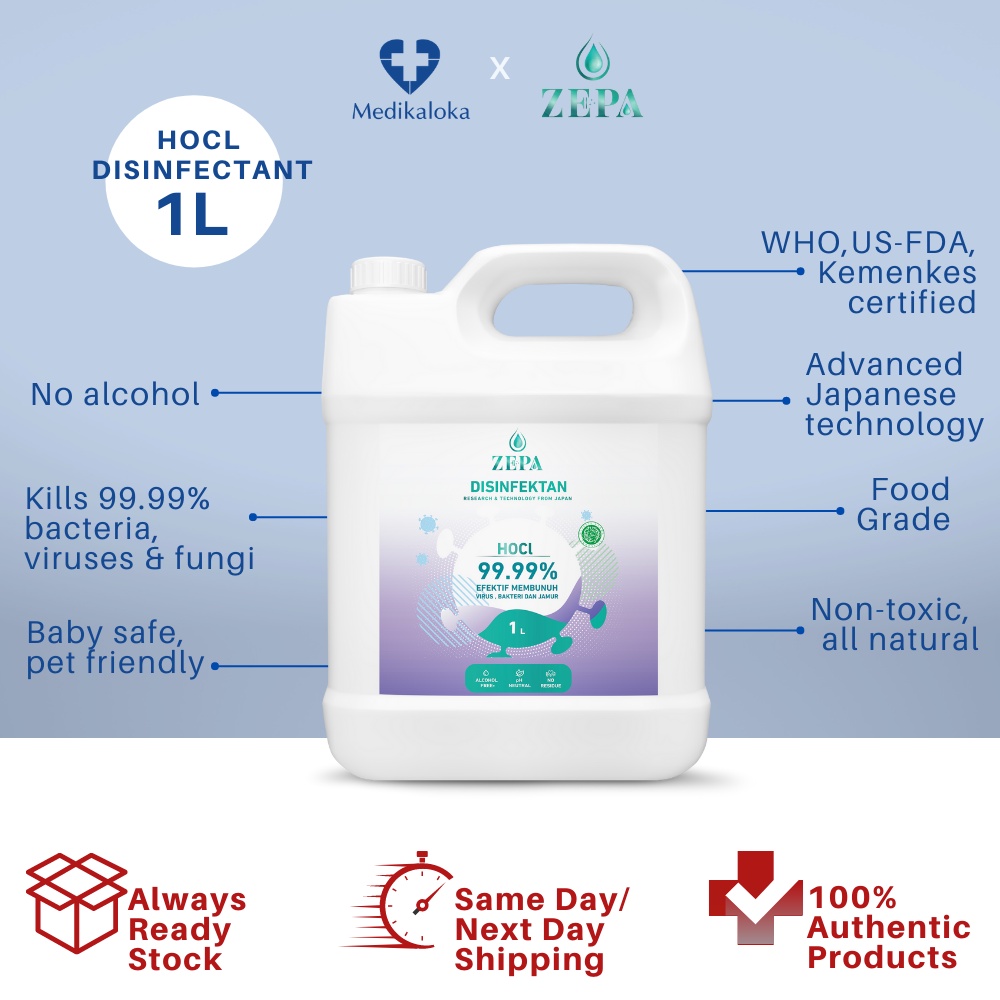 Disinfectant HOCl 1 Liter