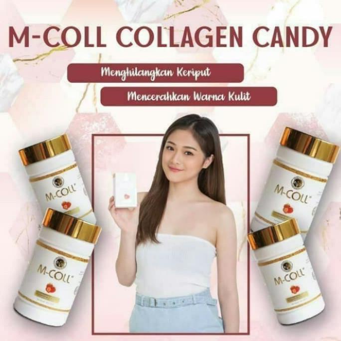 M Coll Collagen 100% asli Japan.. mcoll isi 60