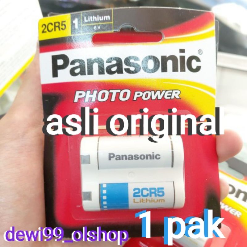 Baterai Panasonic 2CR5