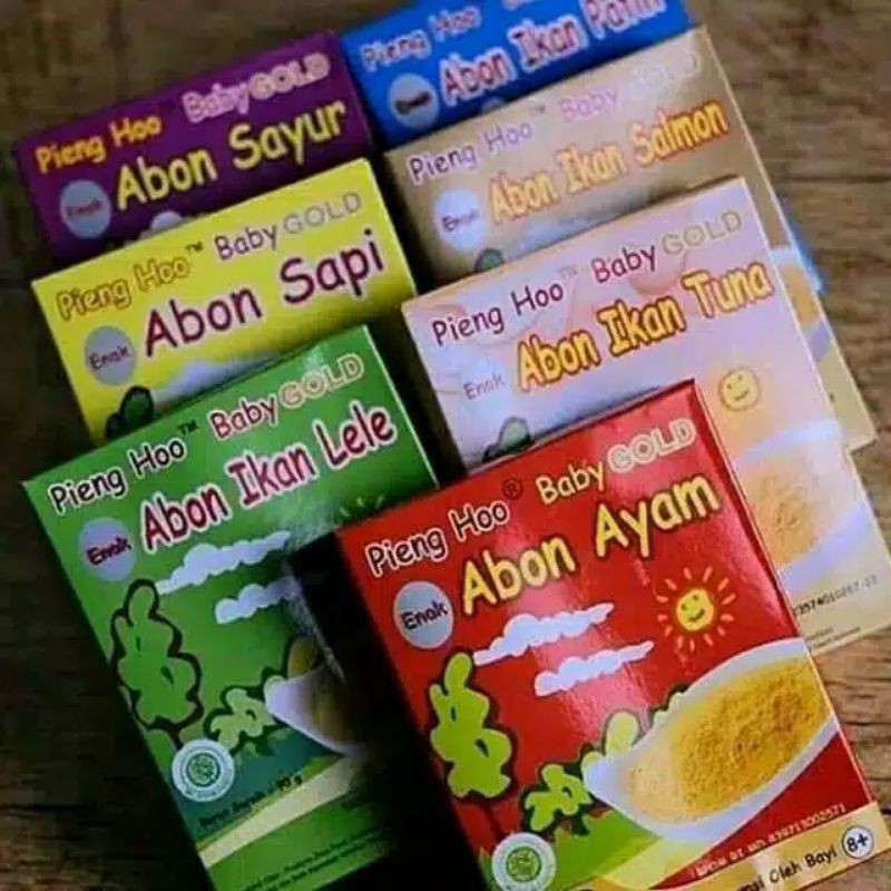 

ABON BAYI DAN ANAK Abon MPASI Pieng Hoo Baby Gold Salmon Ayam Sapi Tuna Lele Patin Sayur