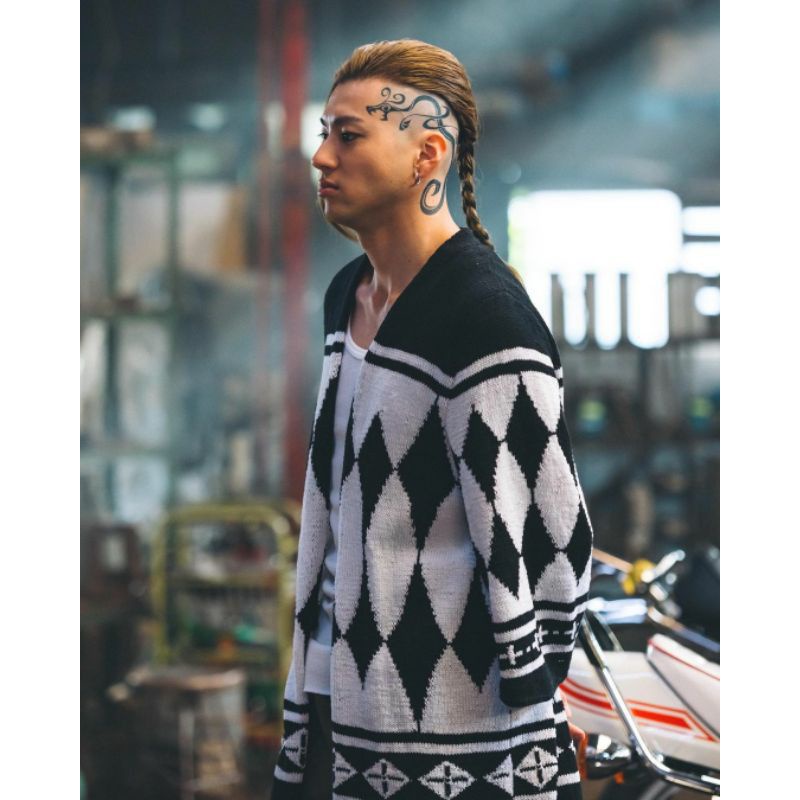 Draken Revengers Tokyo Anime Kimono Cosplay Rajut Tebal ( OVERSIZE)