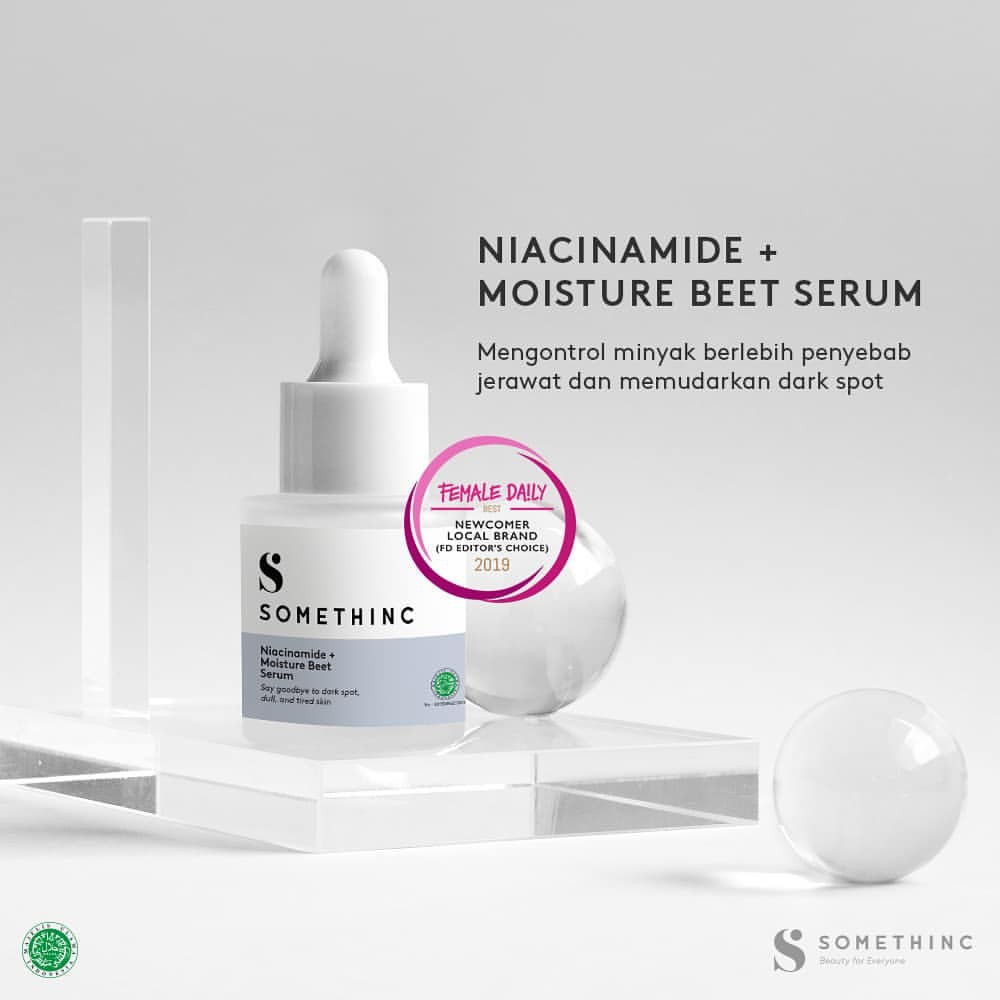 SOMETHINC Serum Series - Serum Perawatan Pemutih Pencerah Pelembab Anti Aging Eksfoliasi Wajah