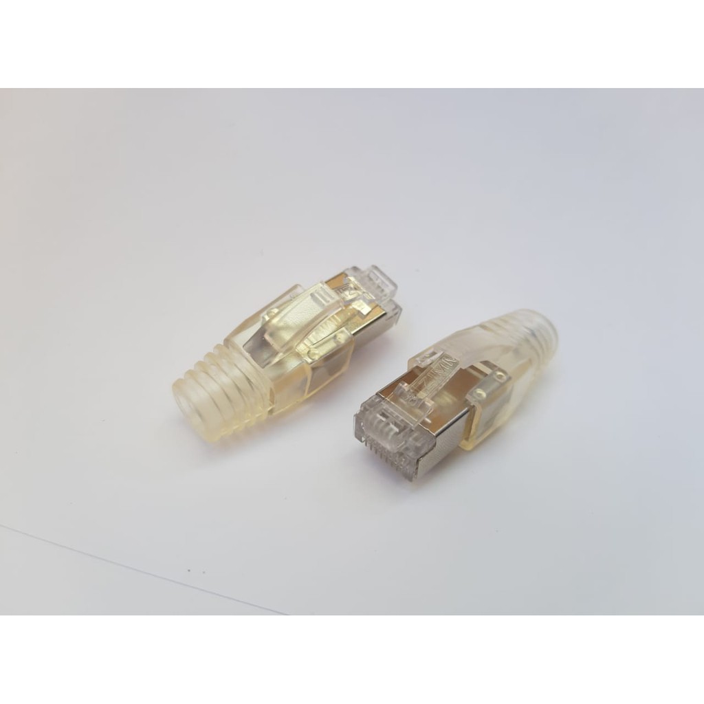 Plug Boot Konector RJ45 Connector RJ45 Plugboot Pelindung RJ45 Eceran ZIMMLINK UTP/FTP RJ45 Cat 5E