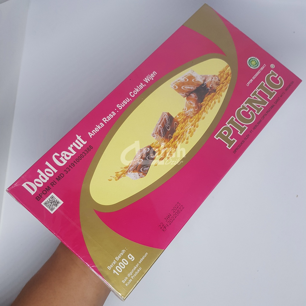 Dodol Garut Picnic Classic Original 1kg Oleh-oleh khas Garut