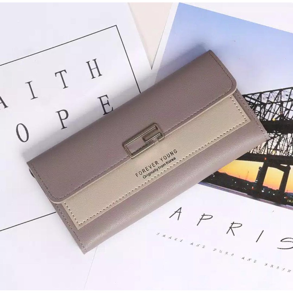 Dompet Impor Wanita Panjang Tipis dompet lipat