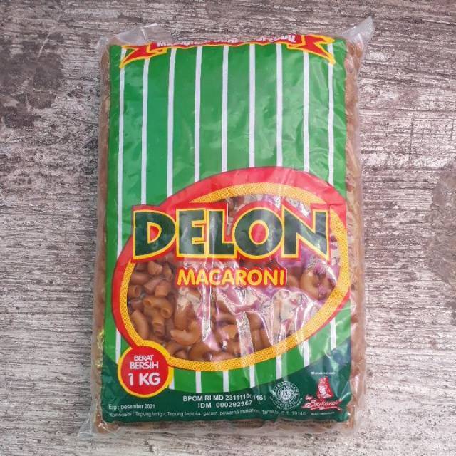 Makaroni Mentah / Makaroni Hijau / Makaroni Delon Coklat / Makaroni Delon / Makaroni Goreng 1KG