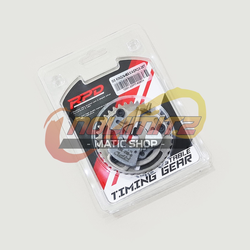 Gigi Sentrik Timing Gear RPD Yamaha NMAX Aerox 155 MX King Lexi