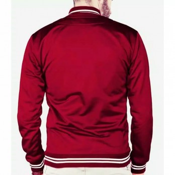 JAKET BASEBALL VARSITY ZIPPER POLOS PREMIUM 5 WARNA