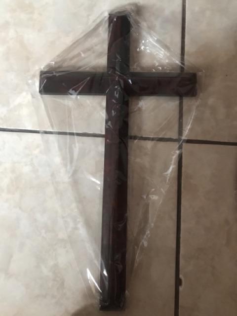 Salib Gantung Kristen 45cm - Salib Kristen - Salib Gantung - Salib 45cm