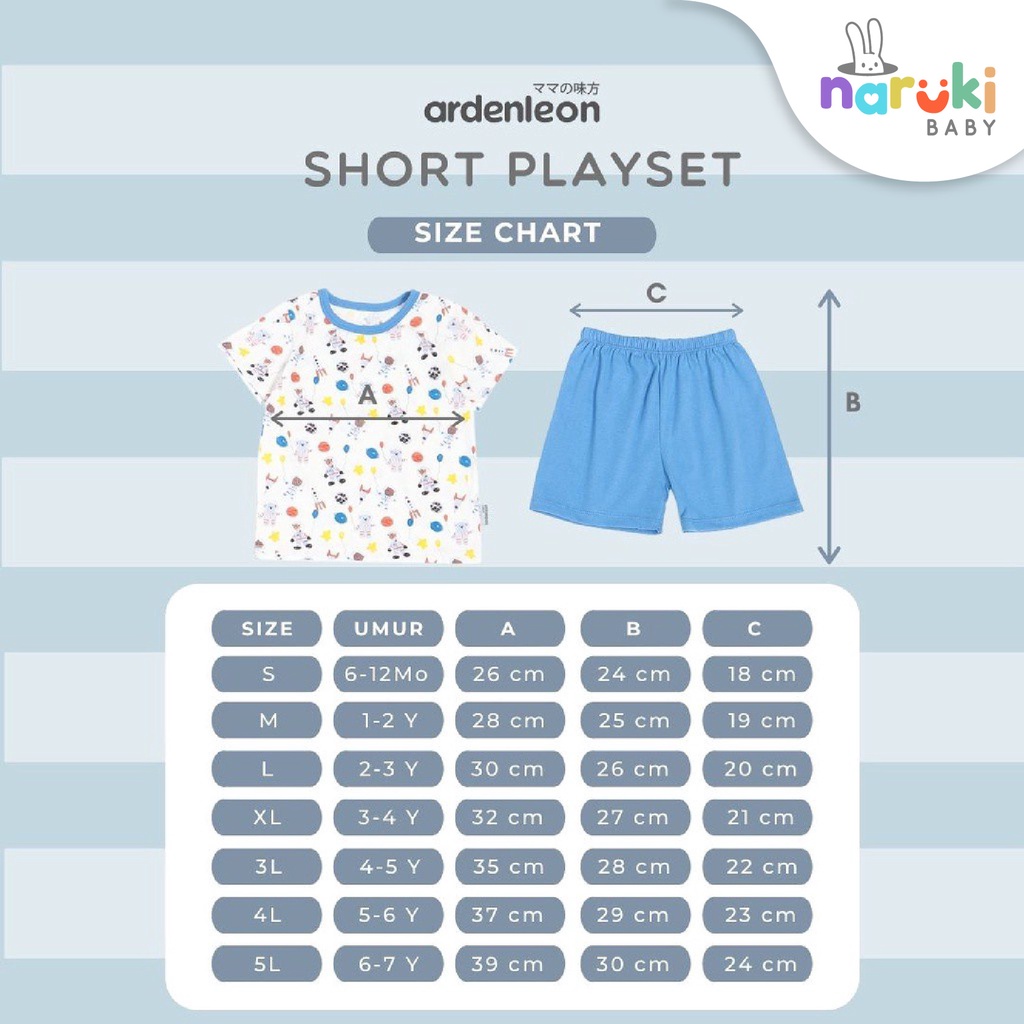 Ardenleon Short Playset Astronot Owl Star Arden Leon Baju Setelan Anak