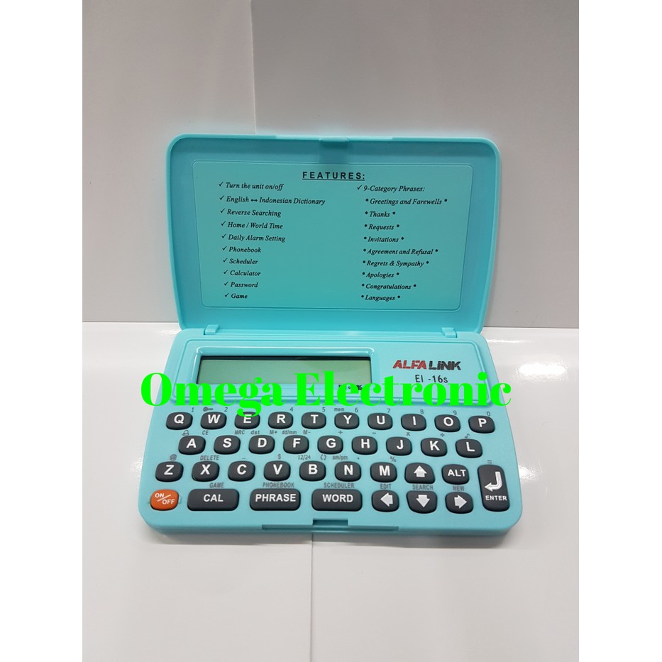 Alfalink EI 16 S - Kamus Elektronik