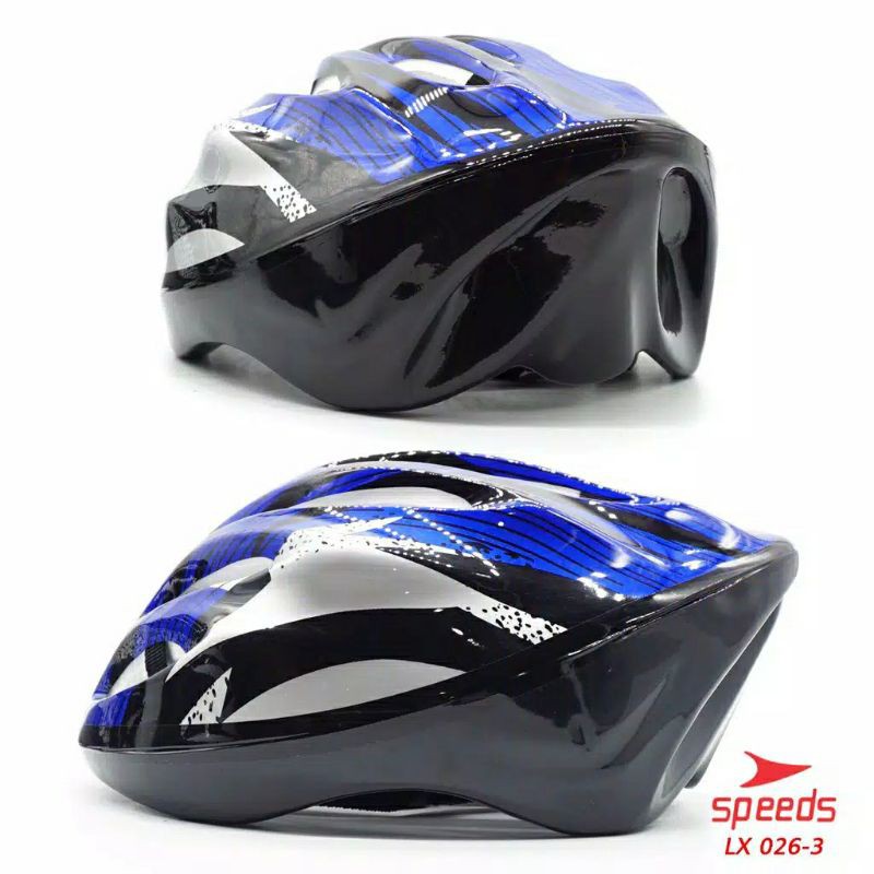 Helm Sepeda Dewasa Speeds - Helm Sepatu Roda Skateboard