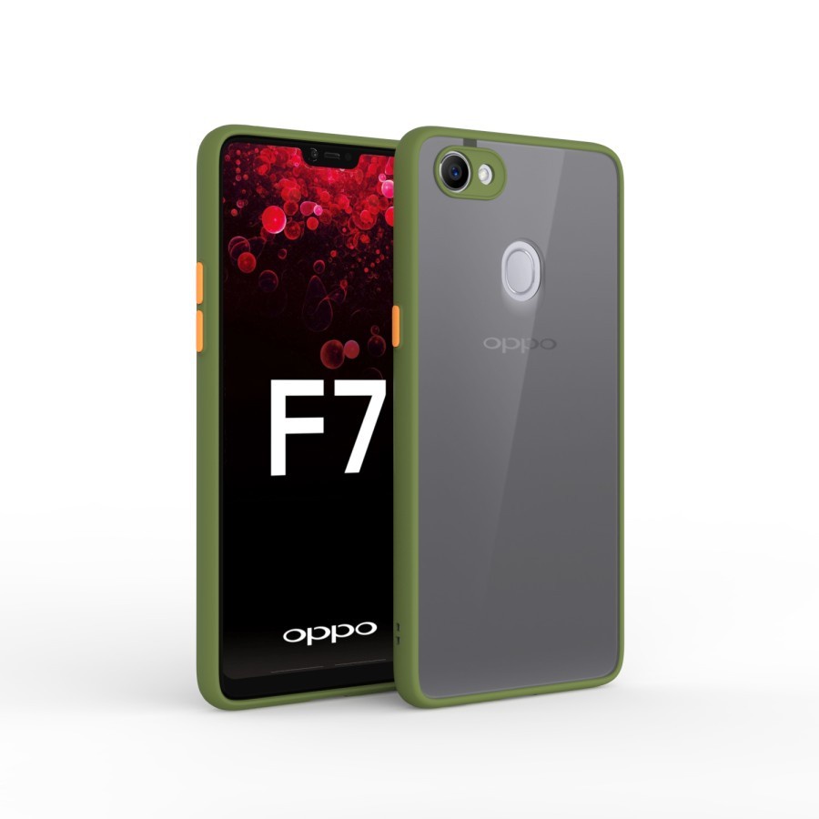 Case Dove Aero Oppo F7 Frosted Camera Casing Cover