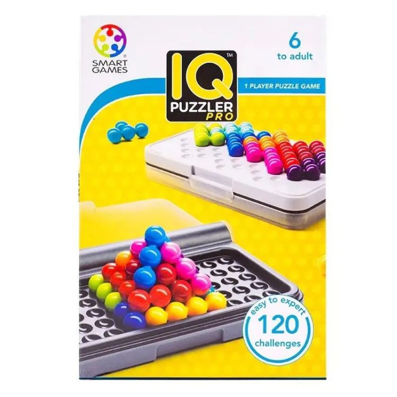 Original smart games/IQ puzzler pro/original/mainan edukasi/mainan import/happychild