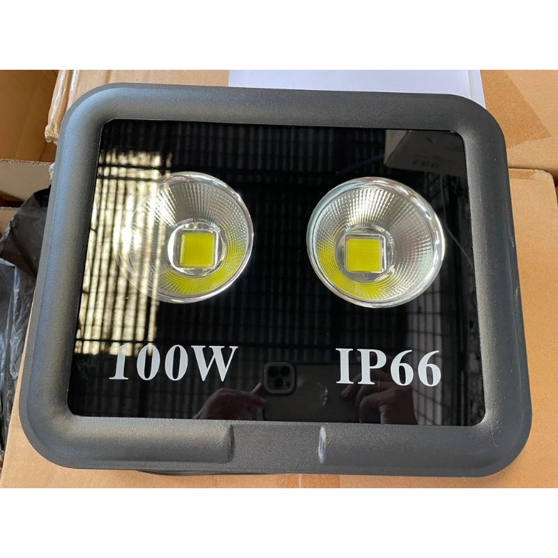 lampu sorot led COB 100 watt mangkok lampu tembak led outdoor 100 watt COB