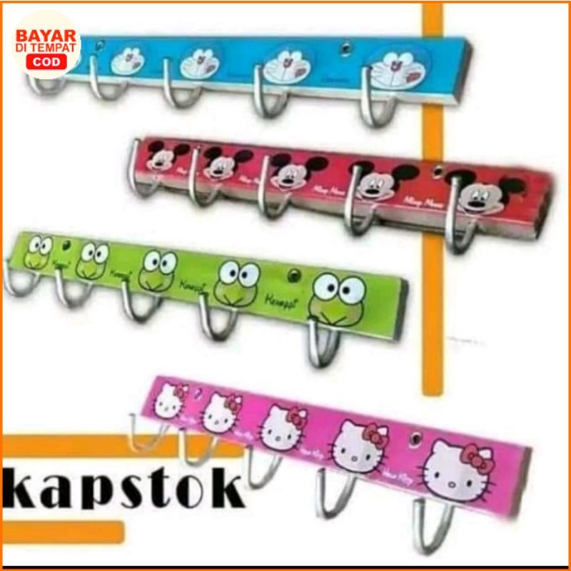 [COD] CAPSTOK KARAKTER - GANTUNGAN BAJU KARAKTER LUCU