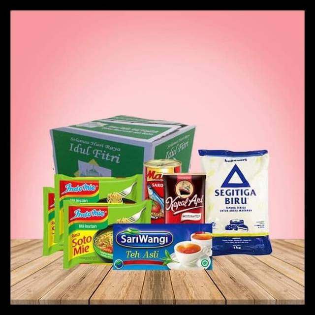 

parcel sembako pesenan custumer
