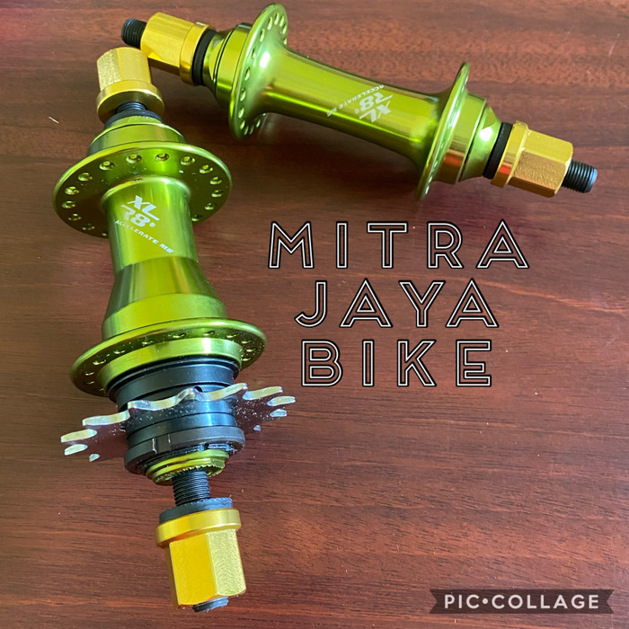 HUB FREEHUB XLR8 FOR BMX 36HOLE JANGKRIK - HIJAU