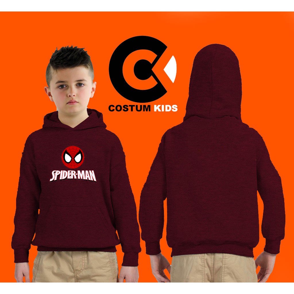 JAKE ANAK HOODIE ANAK SPIDERMAN 002