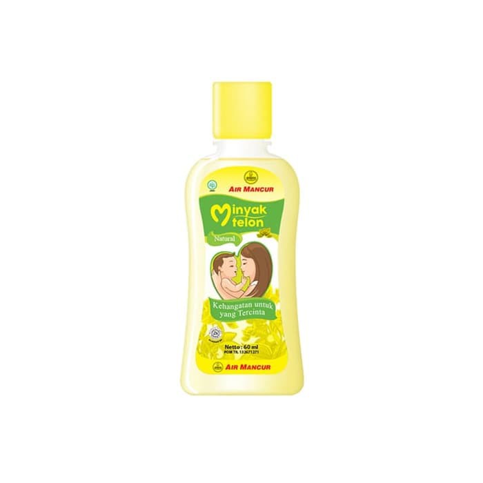 Air Mancur Minyak Telon Natural Botol 60 ml