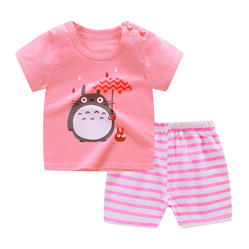 Baju Setelan Anak Perempuan Bahan Katun Premium Baju Anak Gambar Penguin Lucu Baju Setelan Anak Bahan Katun Adem dan Nyaman