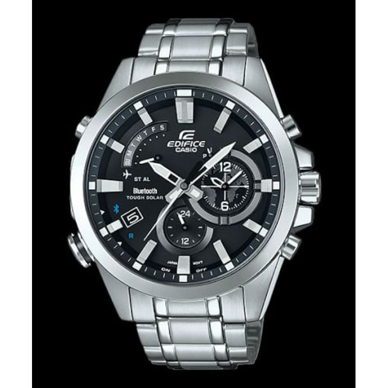 Jam Tangan Pria Merk Casio Edifice Type Eqb-510 Original BM Baterai Free Box Set