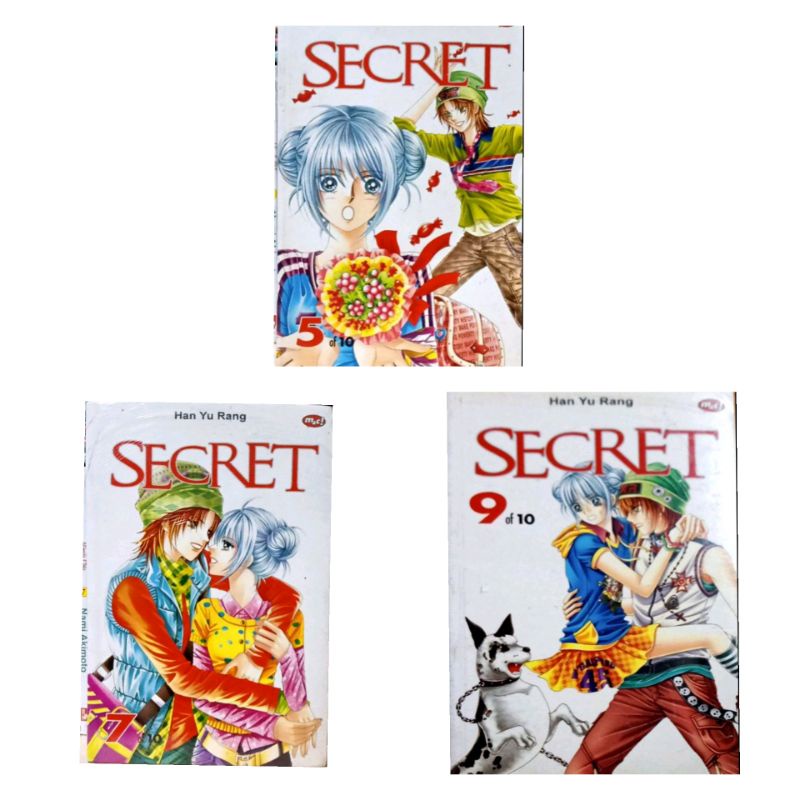 Komik Secret Vol. 5, 7 dan 9 Cabutan Original Segel