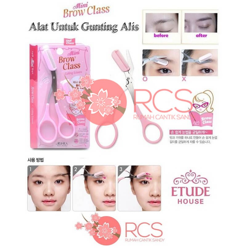 Gunting ALIS ~ CETAK ALIS ~ETUDE ~ Bulu MATA ~Alat MAKE UP ~ Pembentuk