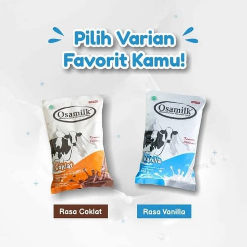 

Osamilk 300 gram Penggemuk badan Kemasan 300 gram