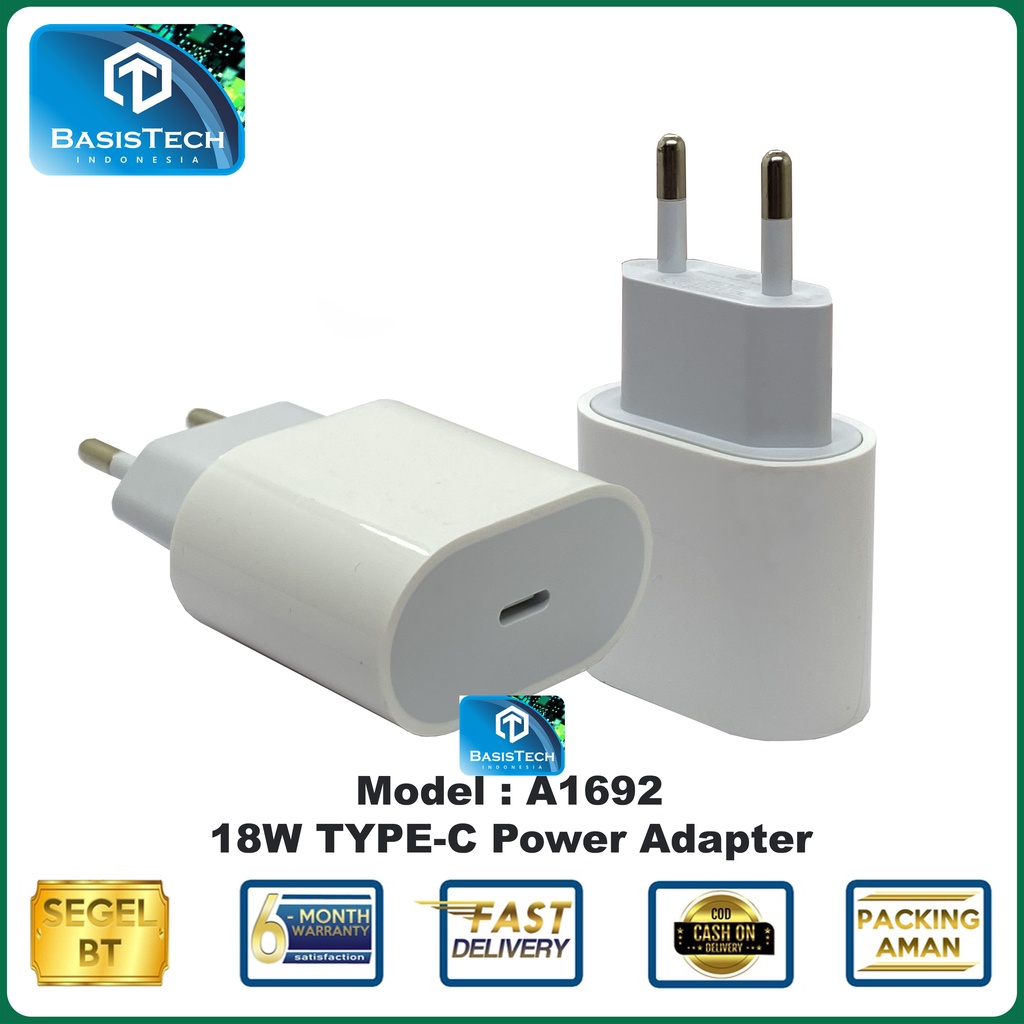 ADAPTER CHARGER IP11 11PROMAX A1692 TYPE C 18WATT POWER ORI99.9