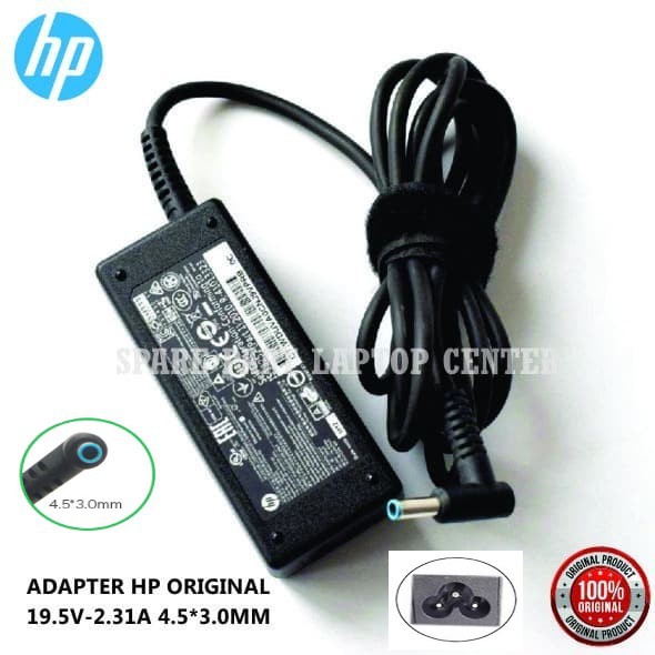 ADAPTOR HP 19.5V 2.31A 4.5 14S-DQ1004NX 15-G020NR 15-G023DS 15-G067CL 15-D020NR 15-D020NR 15-D035DX 