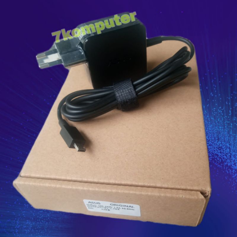 Charger Laptop Asus/Charger Notebook Asus E202 E202SA E202S X205 X205T X205TA E200 E200H E200HA C201 C201P C201PC C201PA 19V 1.75A