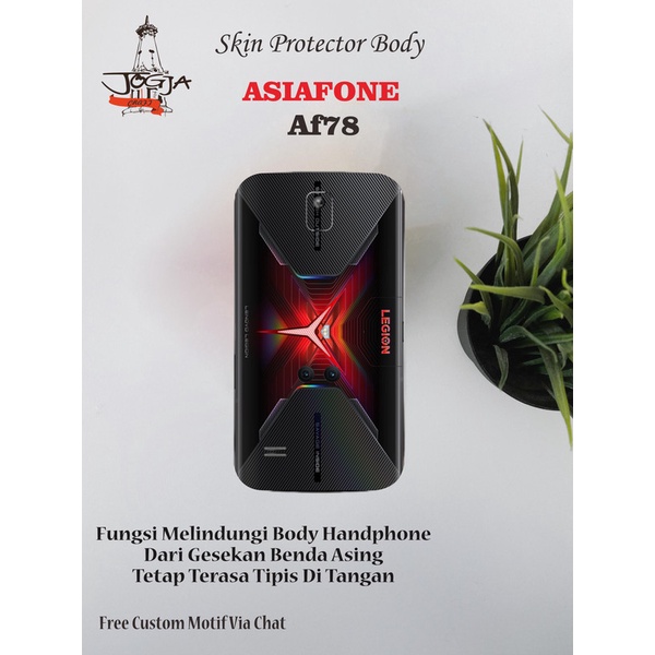 Dapat 2pcs Garskin HP Asiafone AF78 Motif legion - Free Custom Via Motif