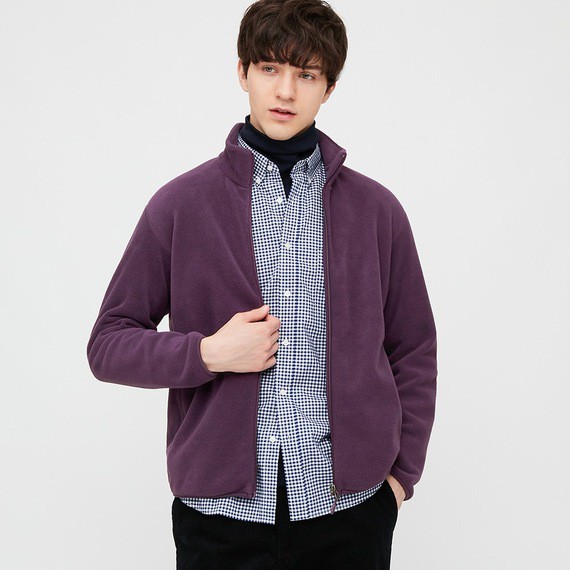 jaket fleece uniqlo