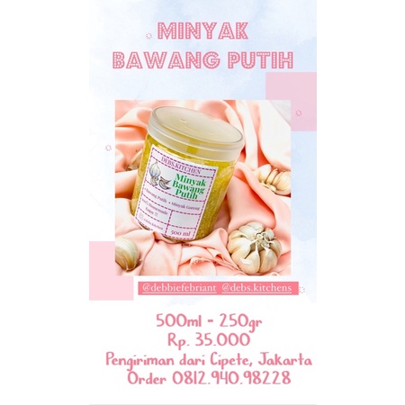

MINYAK BAWANG PUTIH