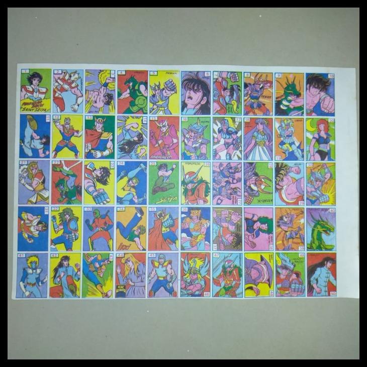 

GAMBAR UMBUL PENDEKAR SAKTI SAINT SEIYA - 50 KOTAK. ORIGINAL KODE 1152